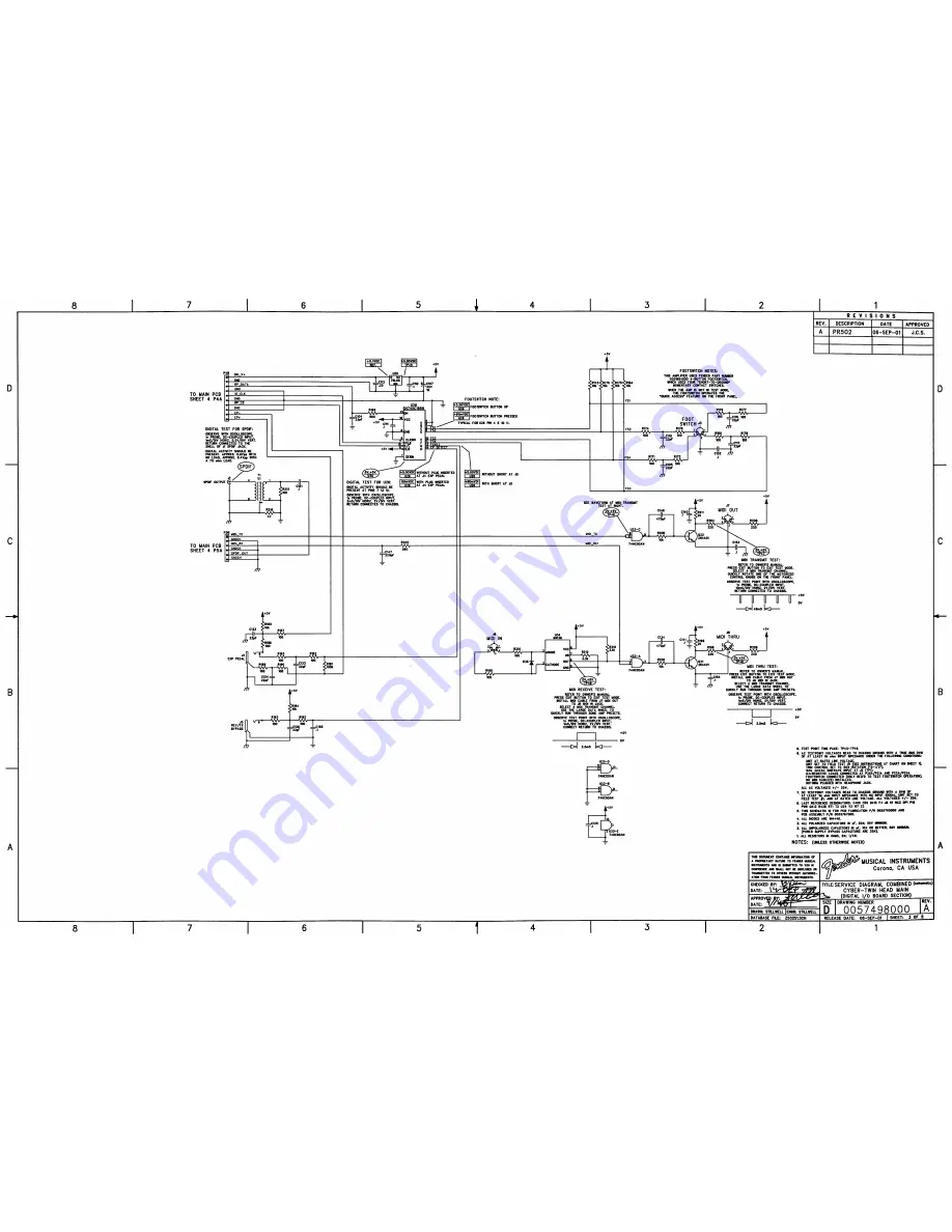 Fender CYBER-TWIN HEAD Service Manual Download Page 29