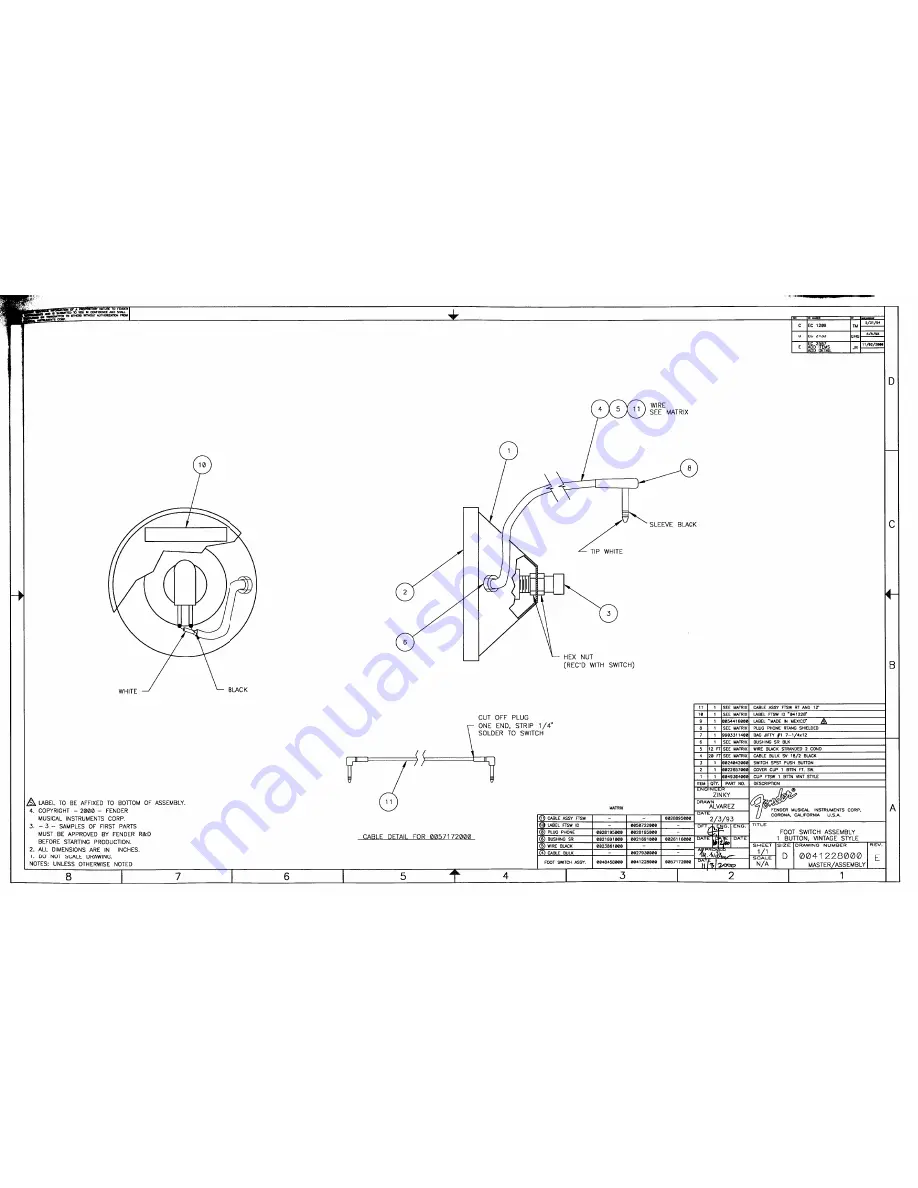 Fender CYBER-TWIN HEAD Service Manual Download Page 41