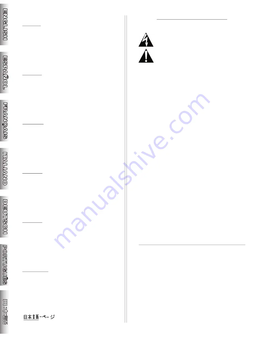 Fender Guitar FM 212 DSP Owner'S Manual Download Page 2