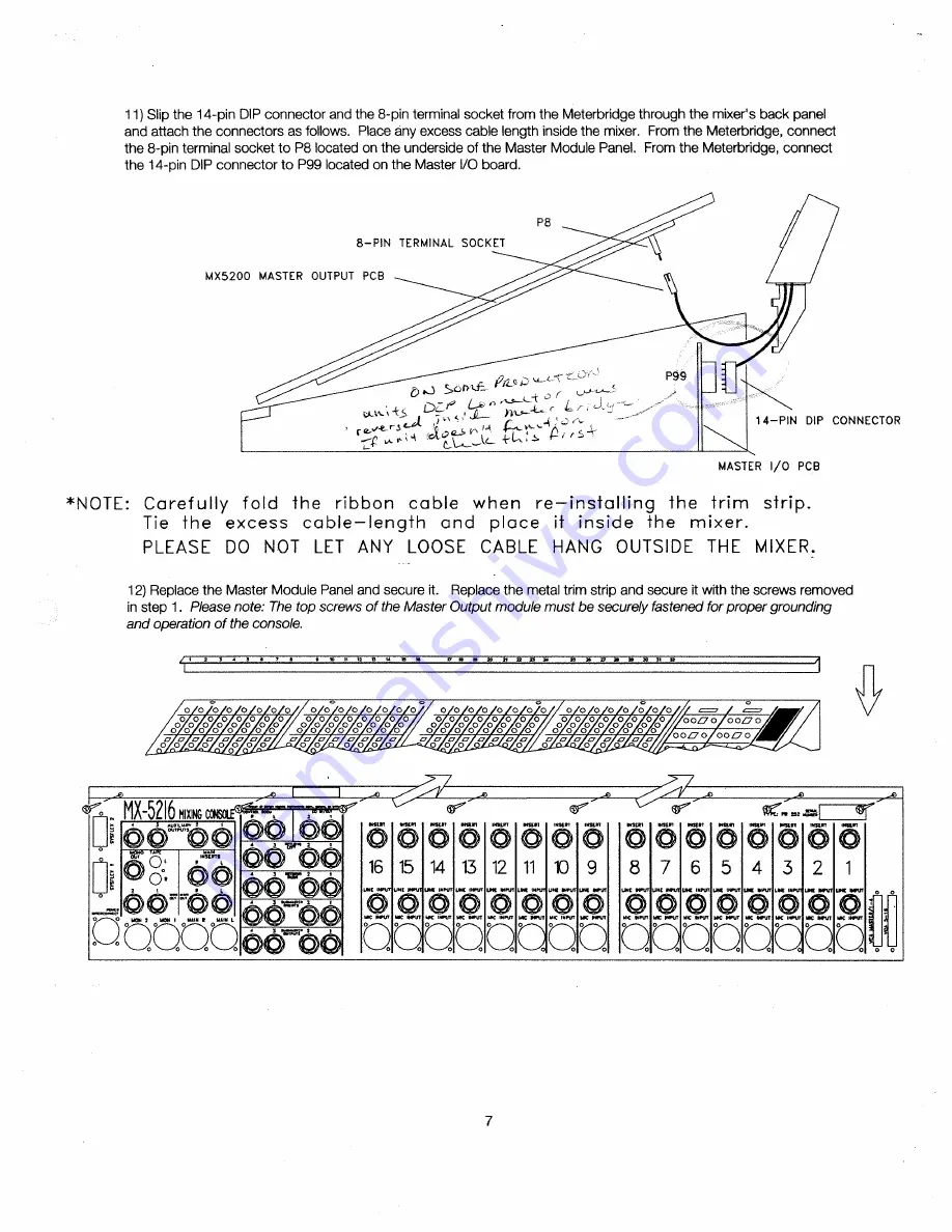 Fender MX-5200 Manual Download Page 7