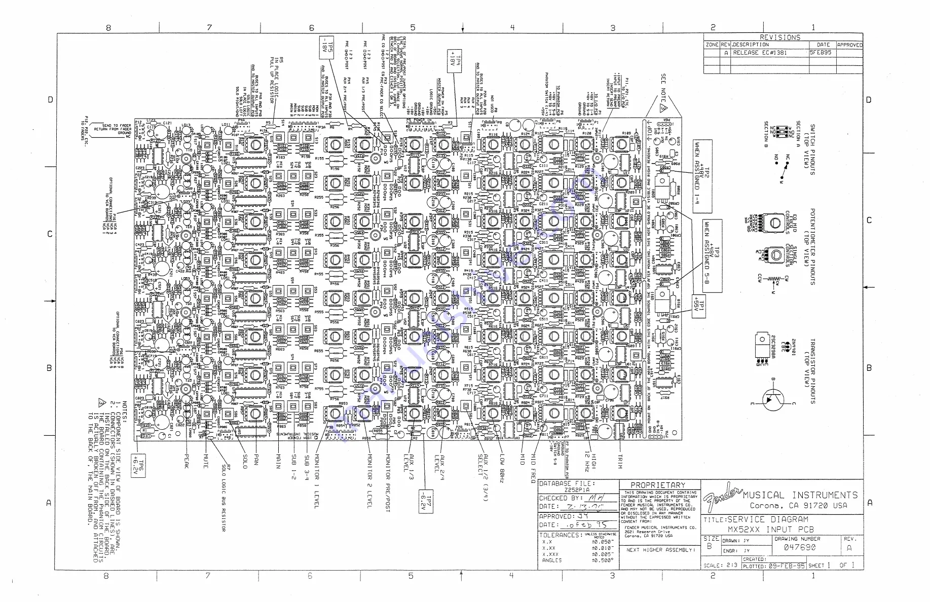 Fender MX-5200 Service Manual Download Page 14