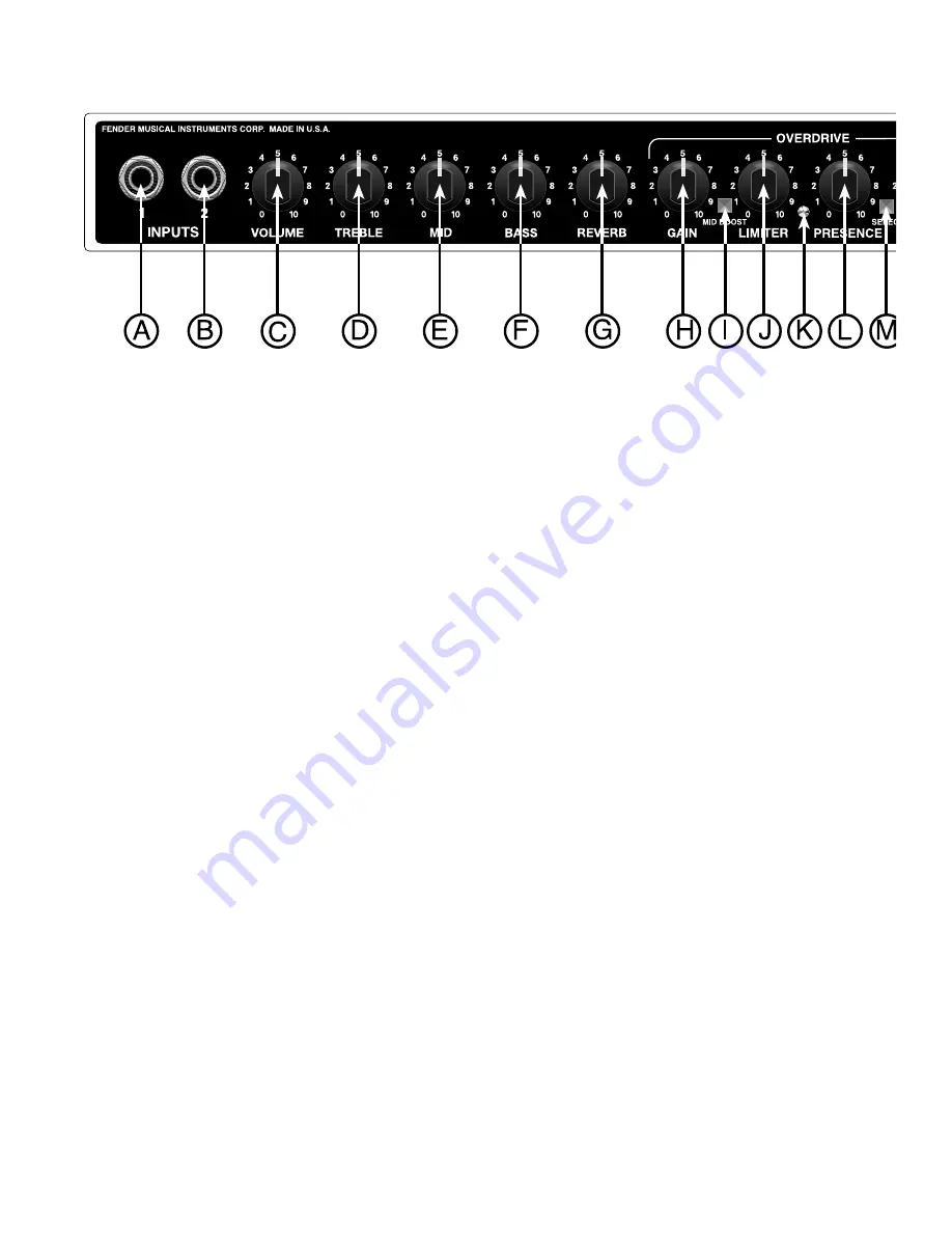 Fender P/N 030780 Owner'S Manual Download Page 3