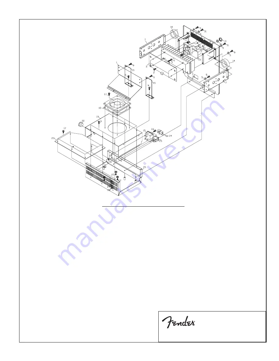 Fender PASSPORT PD-150 PLUS Service Manual Download Page 45