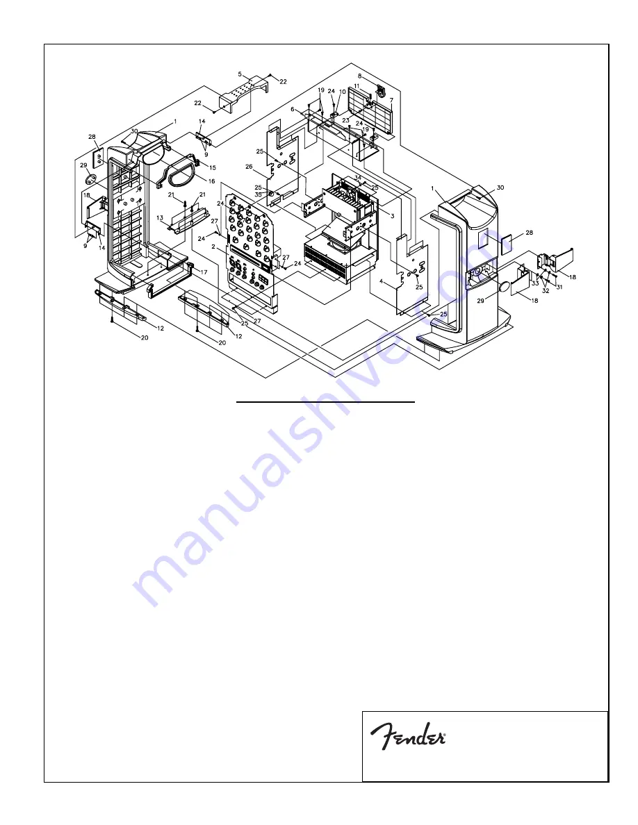 Fender PASSPORT PD-150 PLUS Service Manual Download Page 48