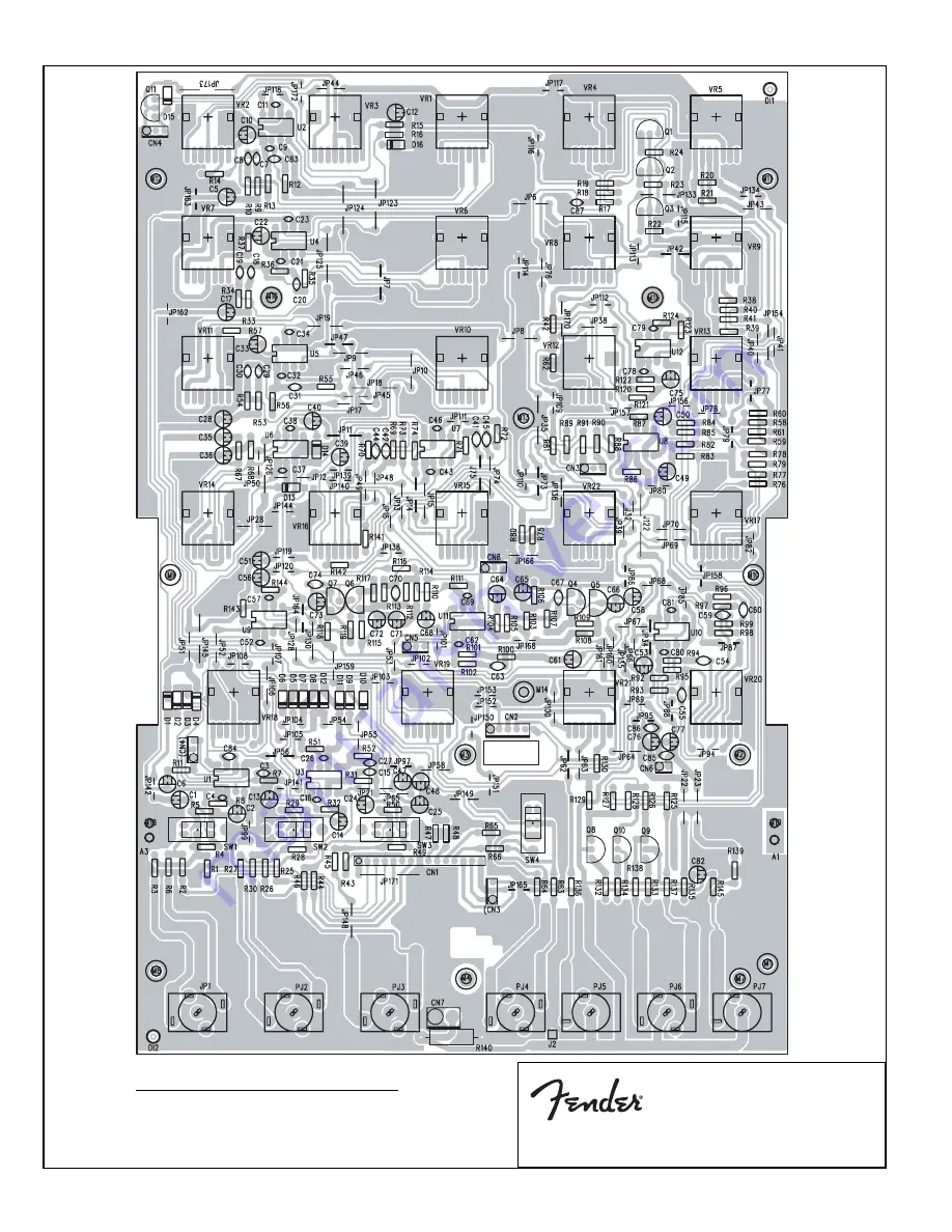 Fender Passport PD-150 Service Manual Download Page 24