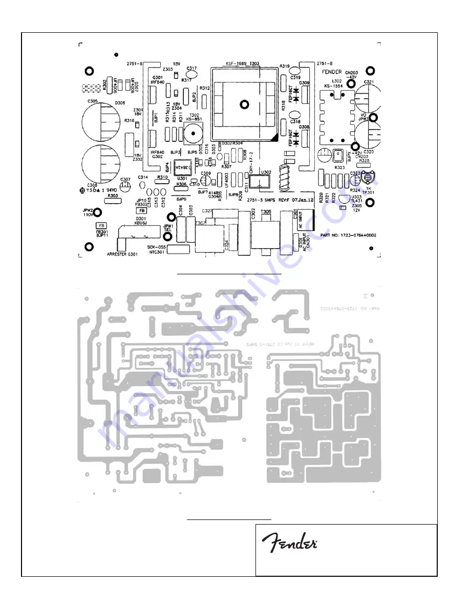 Fender Passport PD-150 Service Manual Download Page 31