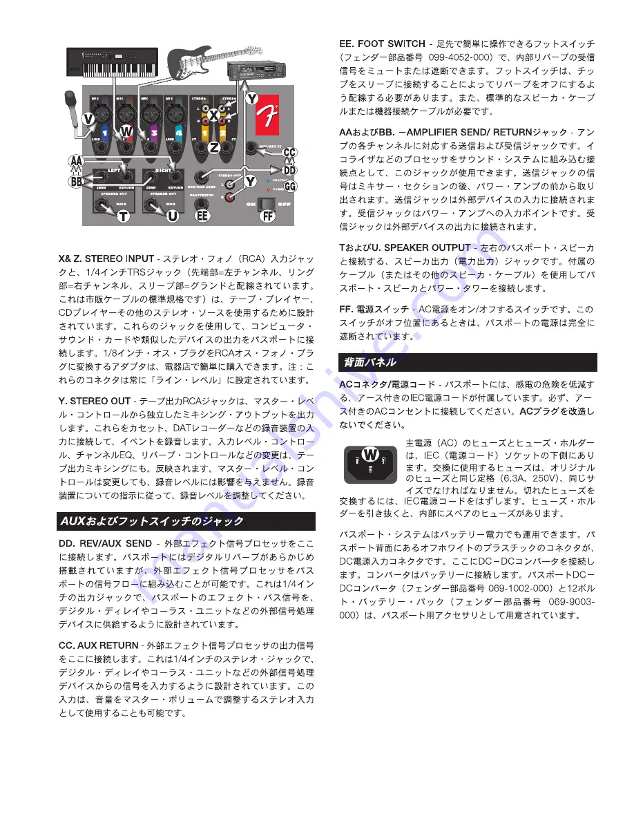 Fender PASSPORT Скачать руководство пользователя страница 47