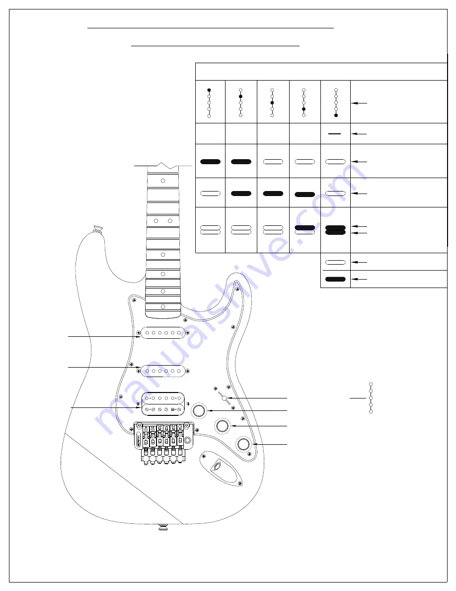 Fender RICHIE SAMBORA MEX. STD. STRAT Скачать руководство пользователя страница 4