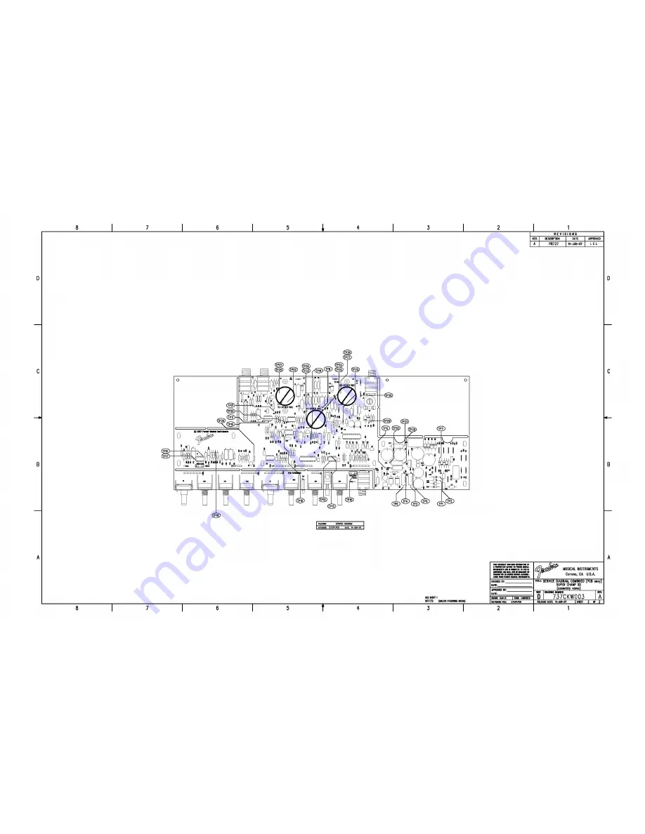 Fender Super Champ-XD Service Diagram Download Page 2