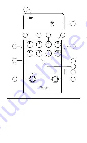 Fender TRAPPER BASS DISTORTION Manual Download Page 2