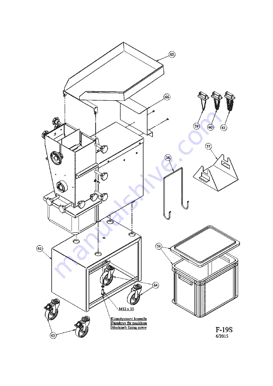 FENDO OY F-19S Instructions For Use Manual Download Page 22