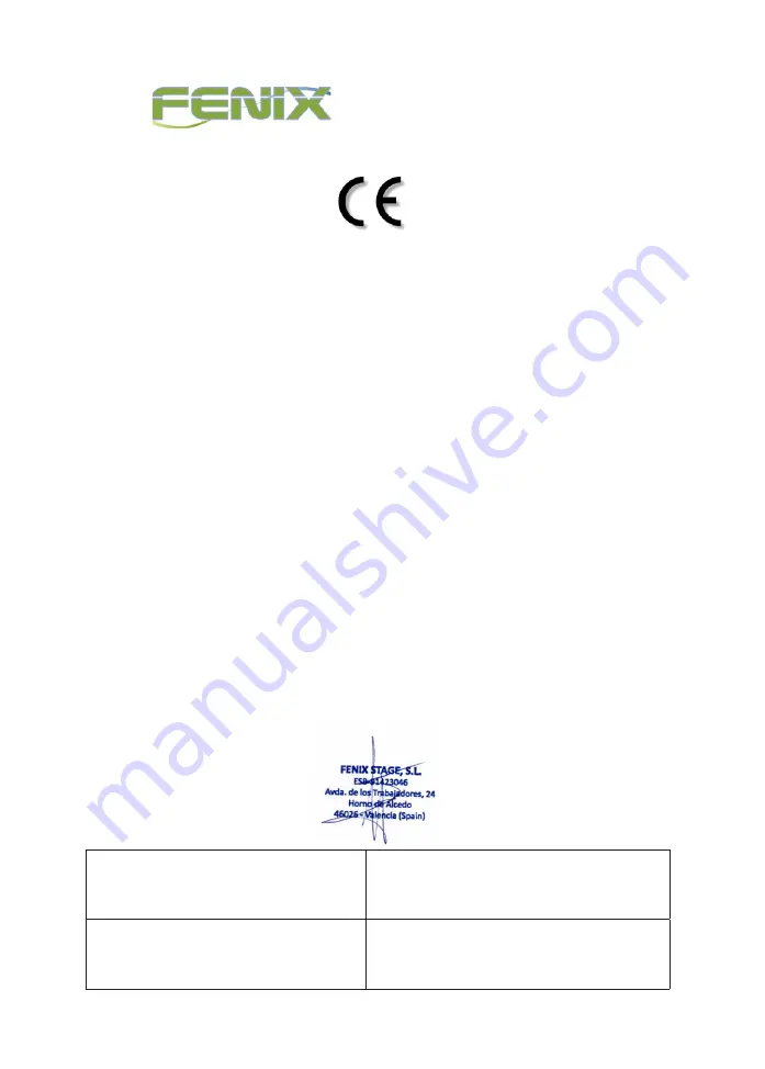 Fenix PA-609 Instructions Manual Download Page 3