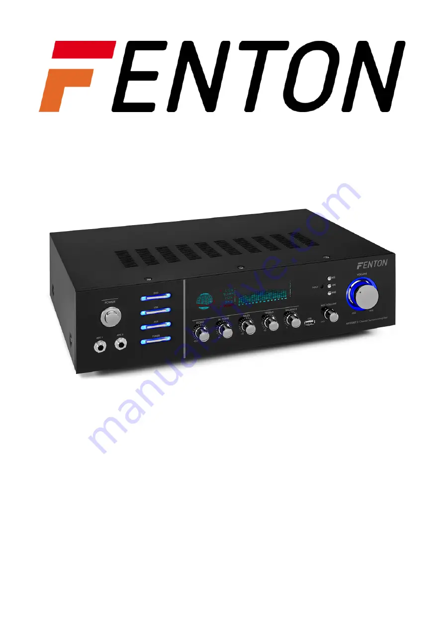 Fenton 103.211 Instruction Manual Download Page 1