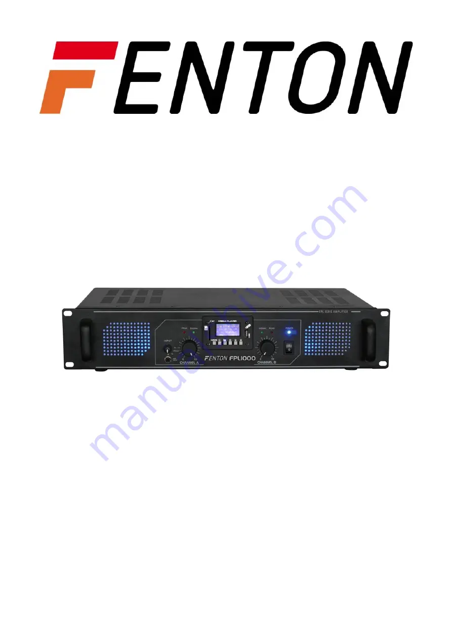 Fenton 172.080 Instruction Manual Download Page 1