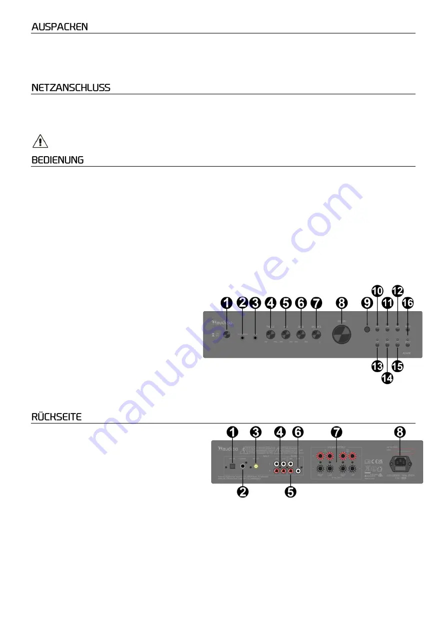 Fenton AD420 Series Instruction Manual Download Page 11