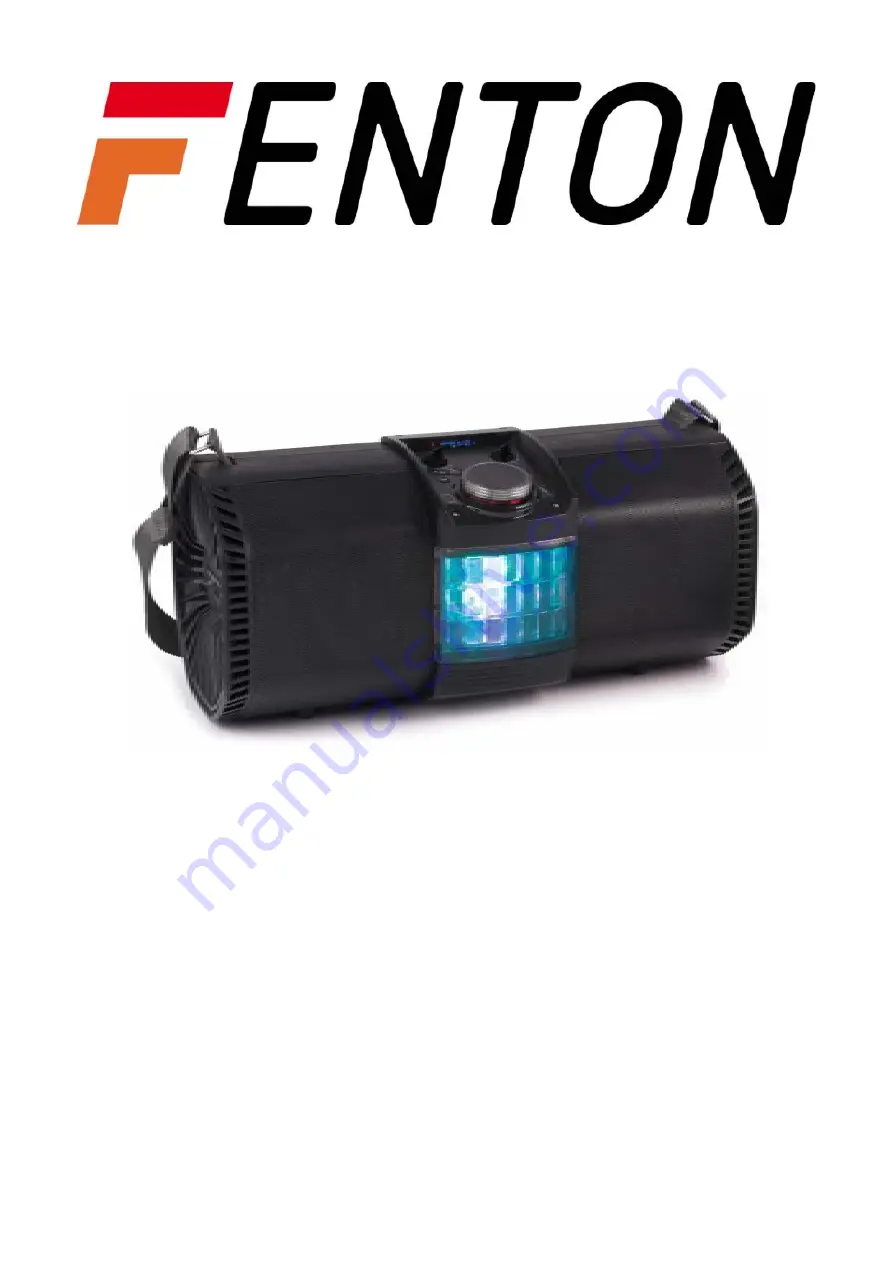 Fenton MDJ150 Instruction Manual Download Page 1