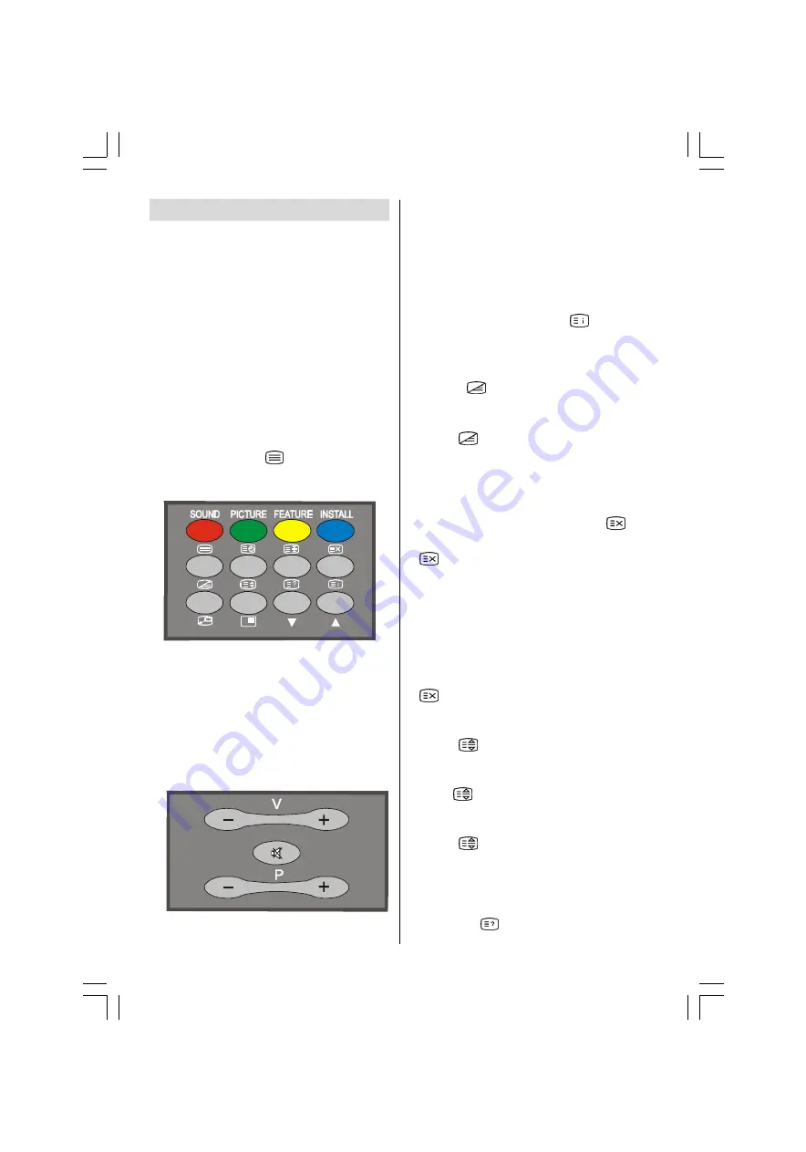 Ferguson FTV21F2 Manual Download Page 18