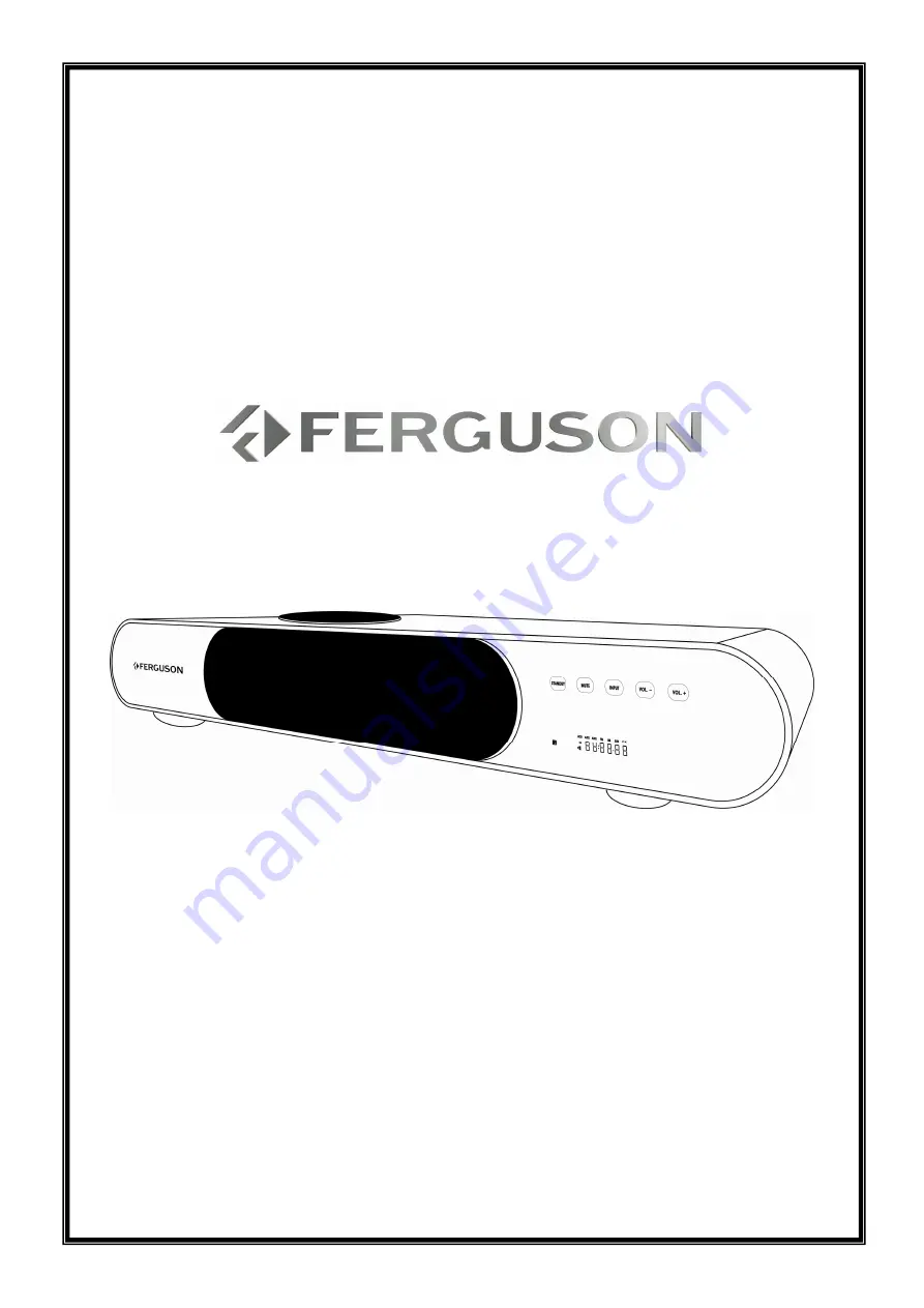 Ferguson TSP-800B User Manual Download Page 1