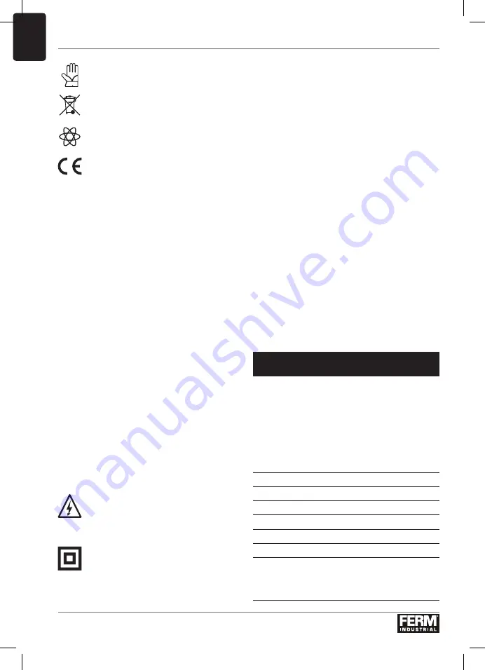 Ferm Industrial HDM1038P Original Instructions Manual Download Page 26