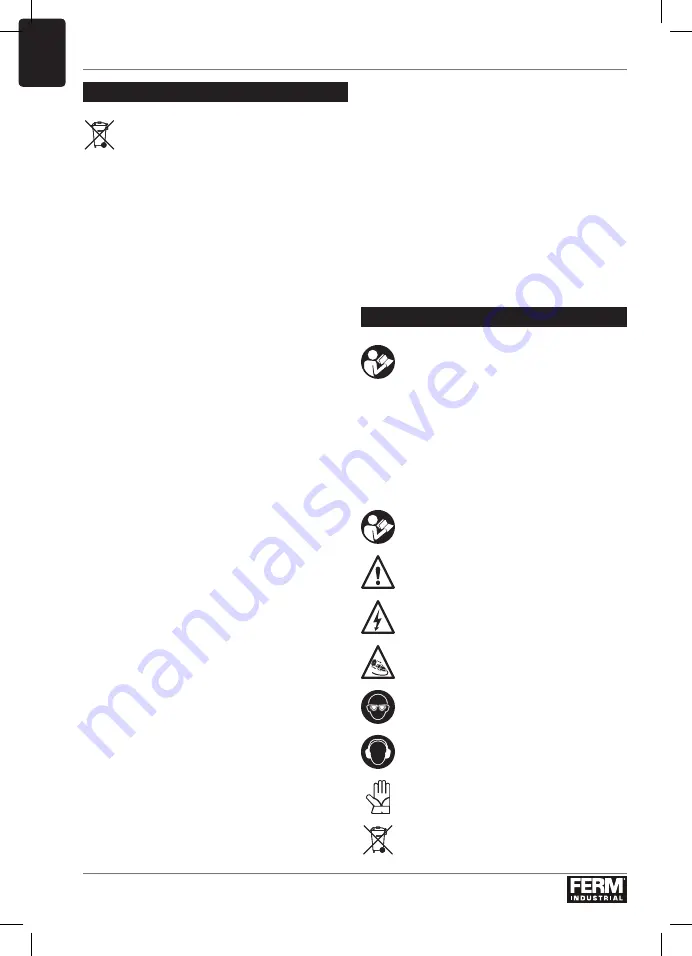 Ferm Industrial HDM1038P Original Instructions Manual Download Page 34