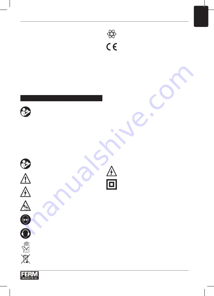 Ferm Industrial HDM1038P Original Instructions Manual Download Page 63