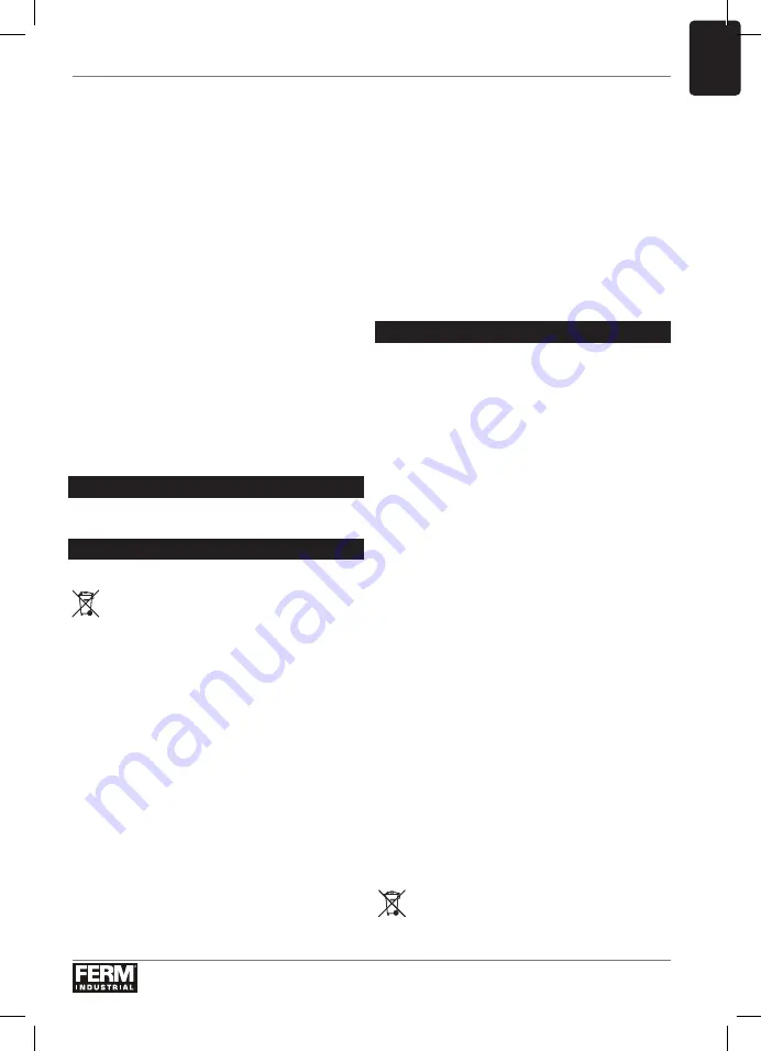 Ferm Industrial JSM1025P Original Instructions Manual Download Page 17