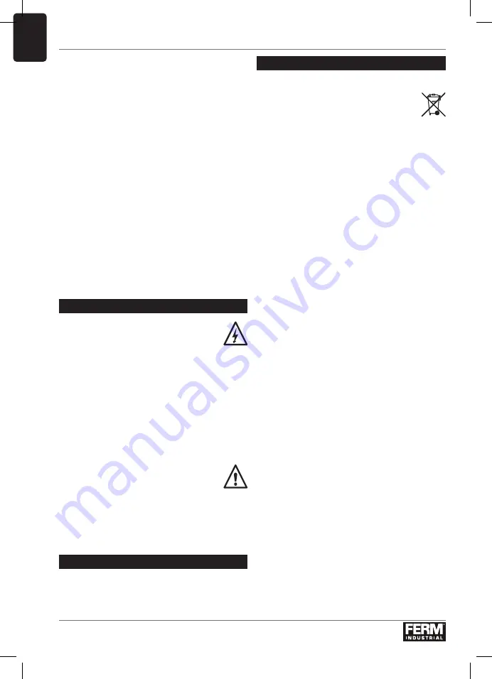 Ferm Industrial JSM1025P Original Instructions Manual Download Page 112