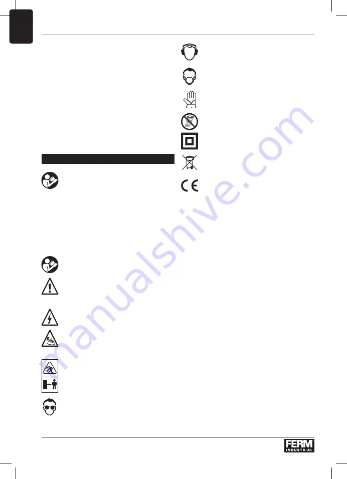 Ferm Industrial WCM1001P Original Instructions Manual Download Page 46