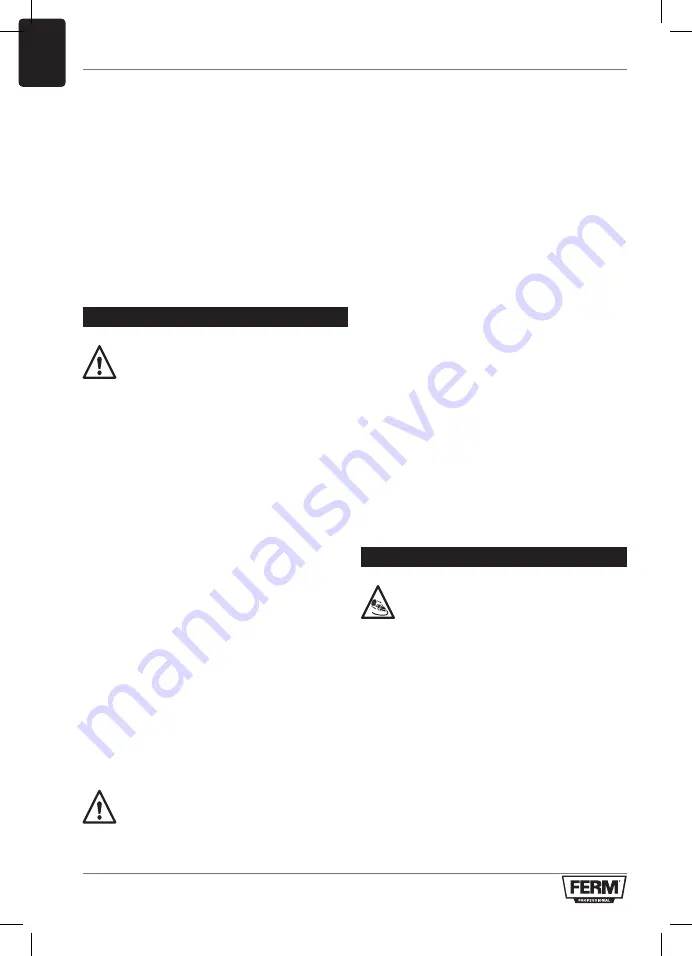 Ferm AGM1097P Original Instructions Manual Download Page 72