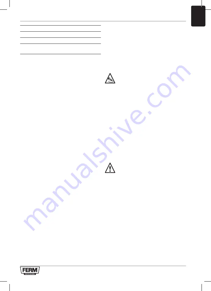 Ferm AGM1097P Original Instructions Manual Download Page 85