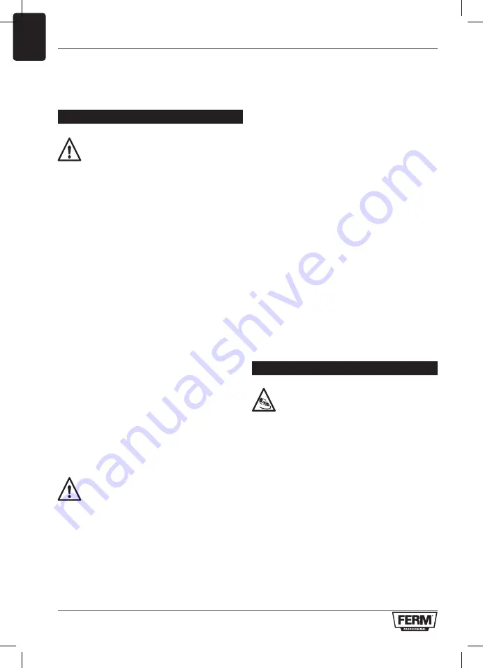 Ferm AGM1097P Original Instructions Manual Download Page 130