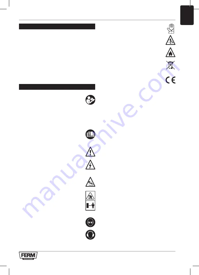 Ferm AGM1097P Original Instructions Manual Download Page 157