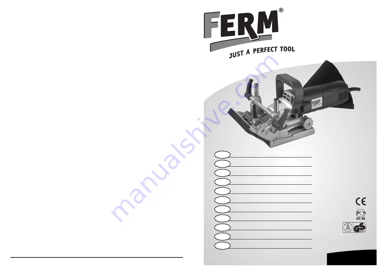 Ferm BJM1001 Скачать руководство пользователя страница 1