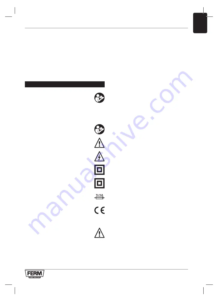 Ferm CDA1137 Original Instructions Manual Download Page 59