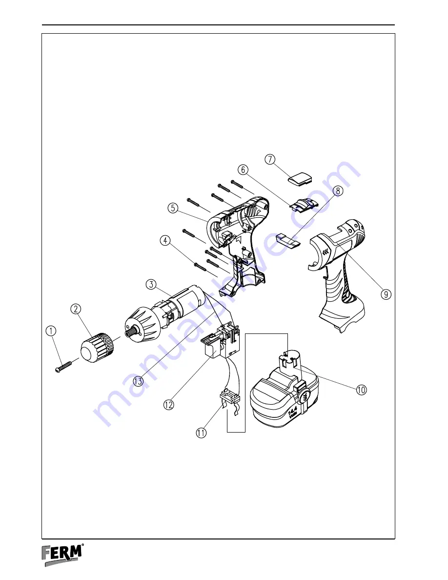 Ferm CDM1098 Скачать руководство пользователя страница 11