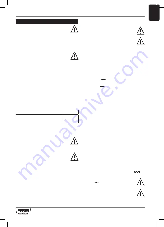 Ferm CDM1164 Original Instructions Manual Download Page 29