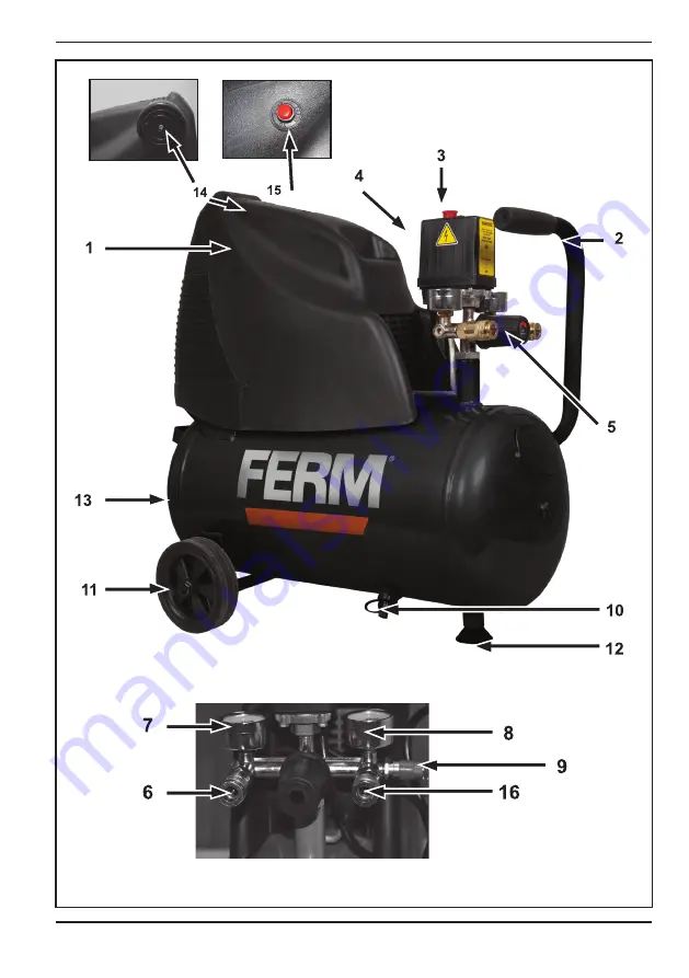 Ferm CRM1047S Original Instructions Manual Download Page 2