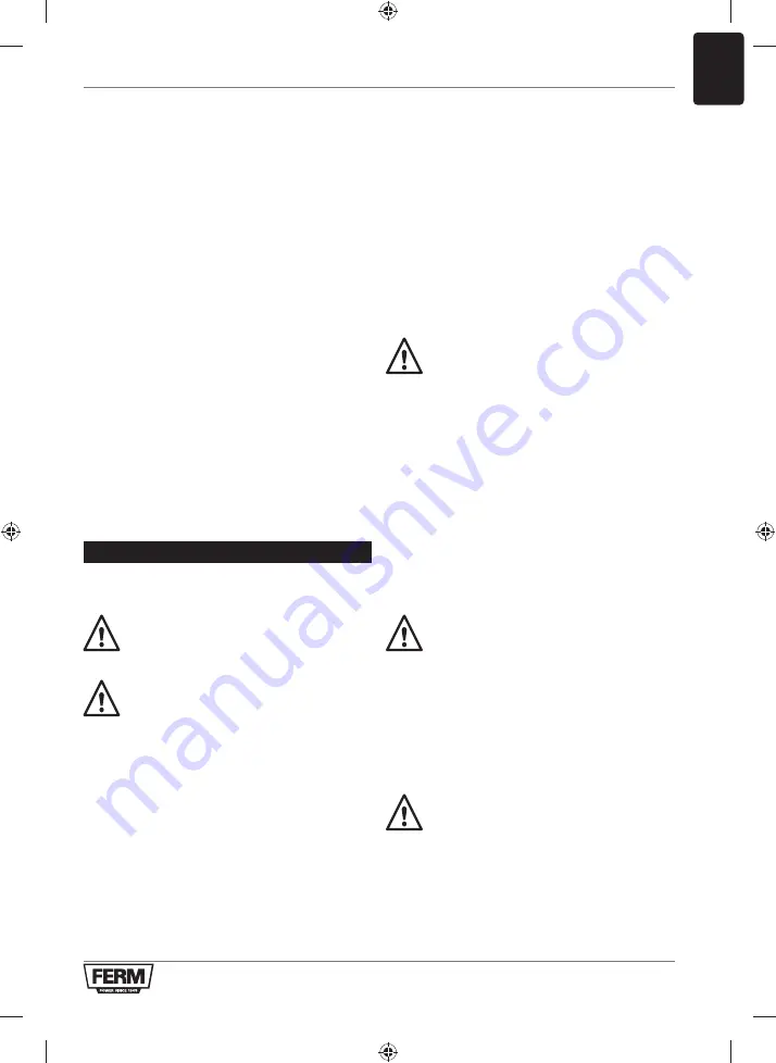 Ferm CRM1054 Original Instructions Manual Download Page 75