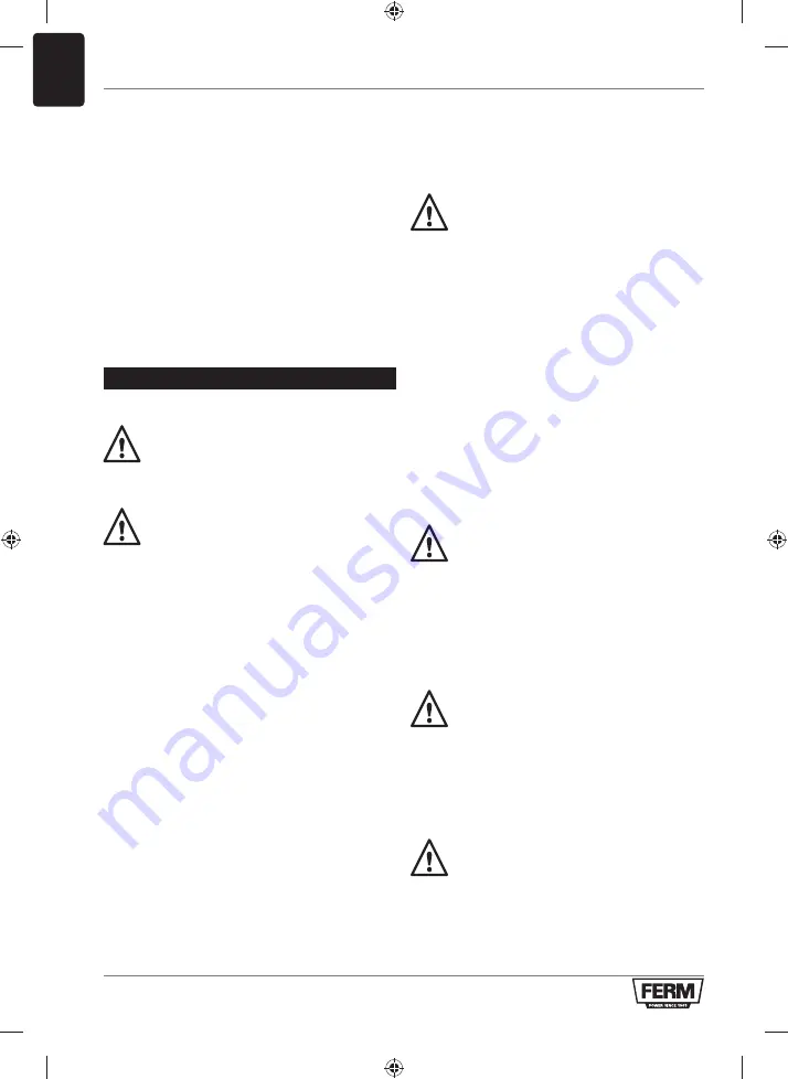 Ferm CRM1054 Original Instructions Manual Download Page 140