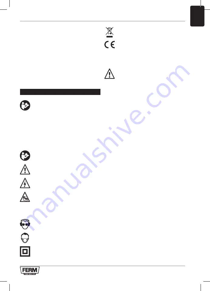 Ferm ESM1015 Manual Download Page 33