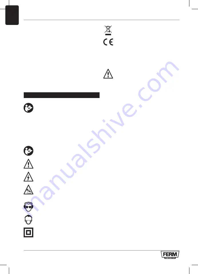 Ferm ESM1015 Manual Download Page 134