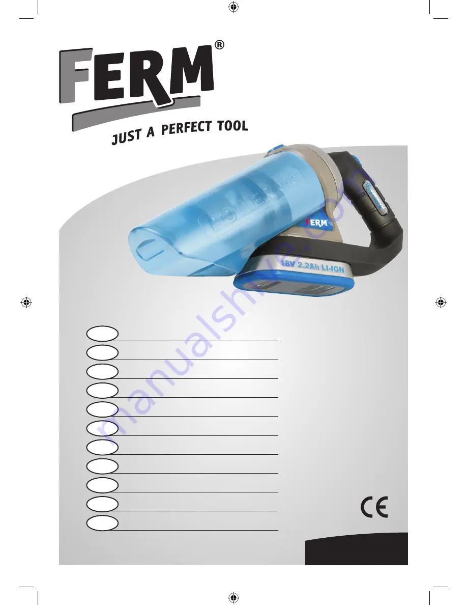 Ferm FPVC-1800 Скачать руководство пользователя страница 1