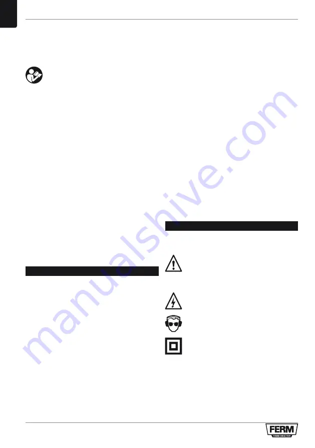 Ferm HDM1020 Original Instructions Manual Download Page 36