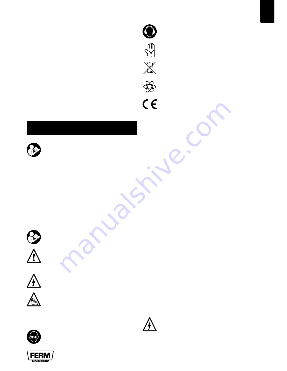 Ferm HDM1026S Original Instructions Manual Download Page 71