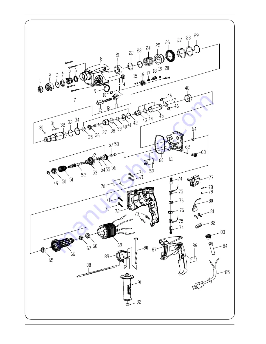 Ferm HDM1026S Original Instructions Manual Download Page 113