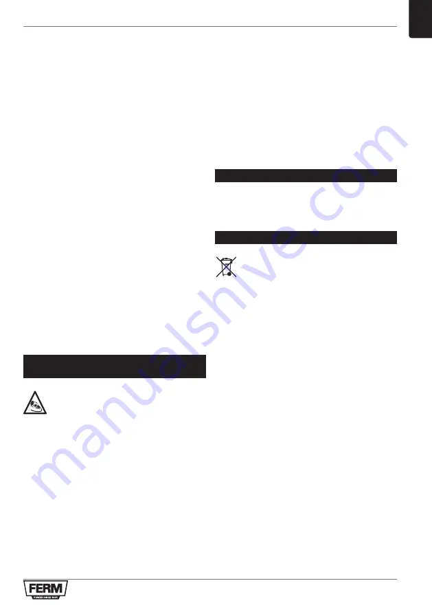 Ferm HDM1037 Original Instructions Manual Download Page 7