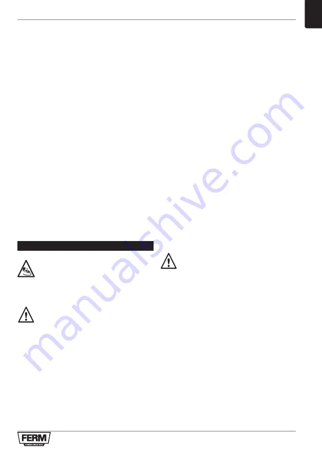 Ferm HDM1037 Original Instructions Manual Download Page 15