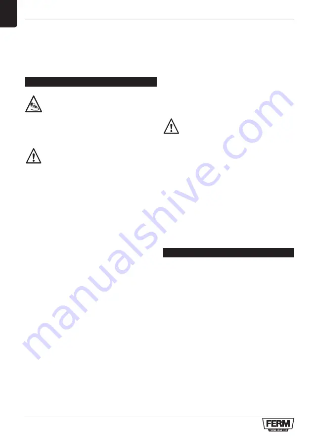 Ferm HDM1037 Original Instructions Manual Download Page 56