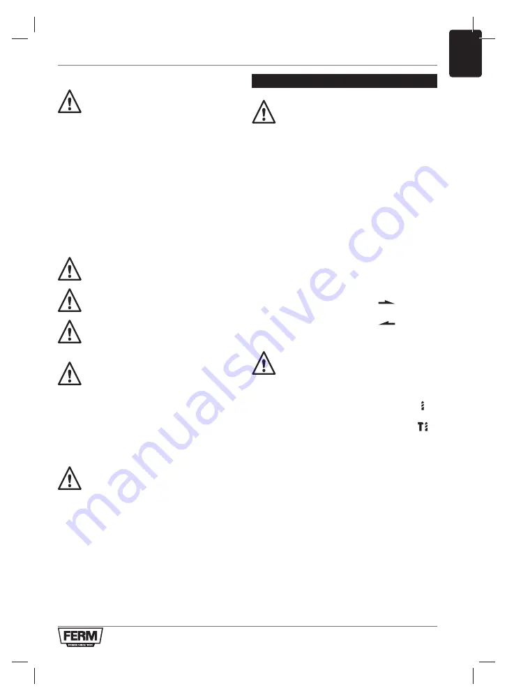 Ferm HDM1051 Original Instructions Manual Download Page 37