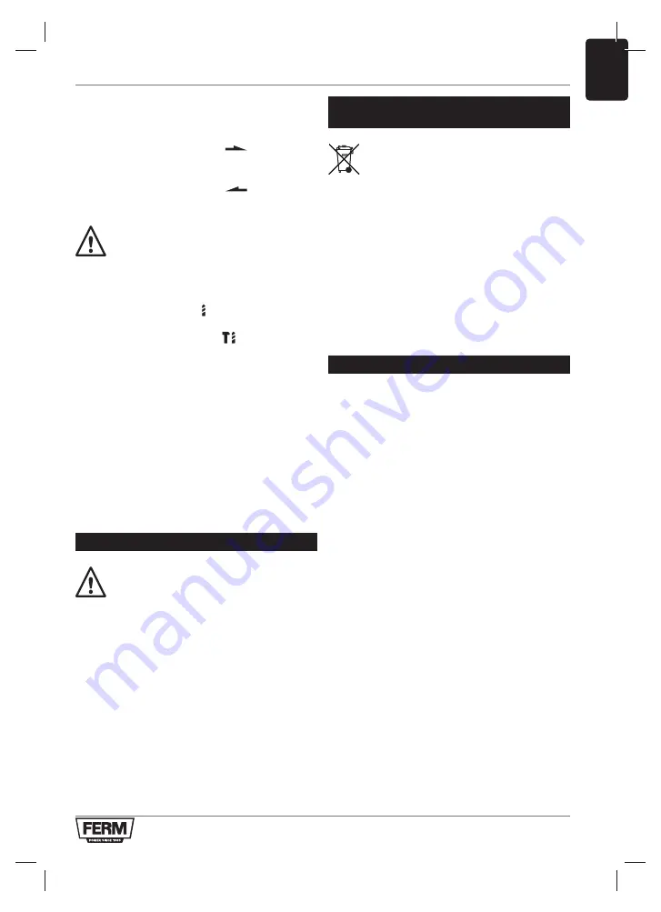 Ferm HDM1051 Original Instructions Manual Download Page 49